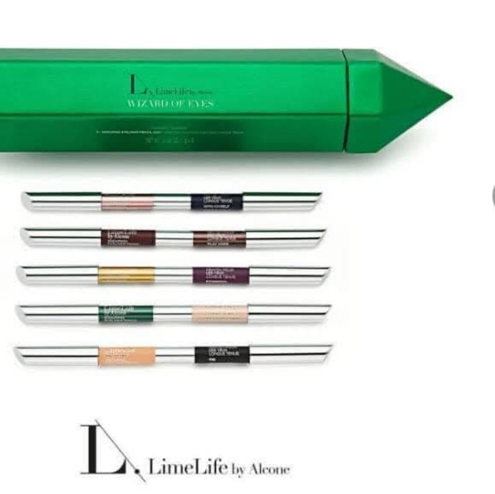 NWT LimeLife By Alcone Wizard Of Eyes Eyeliner Set with Multiple Colors
